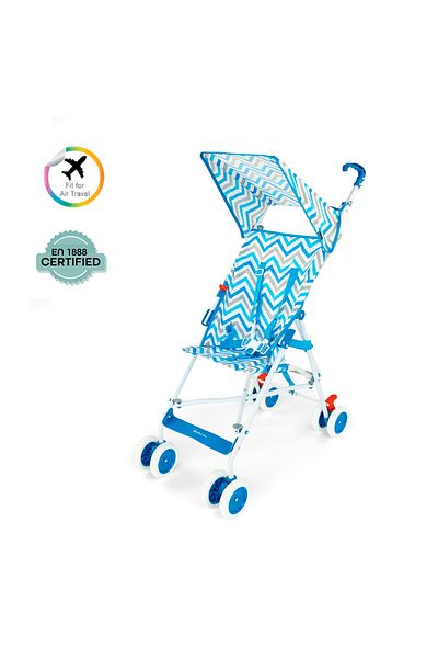 Bumble & Bird - Portable Compact Baby Travel Buggy Stroller - Blue