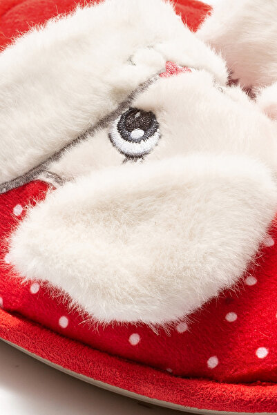Twigy Red Bunny Children's House Slippers - 30/35