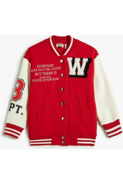 Koton Girl's Red Jacket