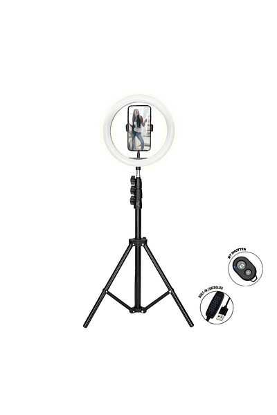 Concord Slf-2 Remote Controlled 210cm 10Inch Youtuber Tiktok Shooting Color Ring Light Makeup Light Tripod