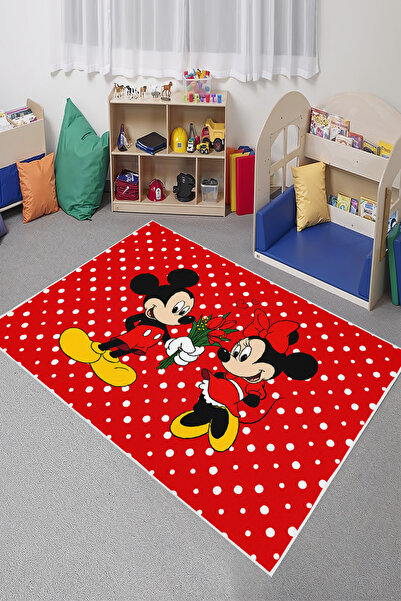 YTR HOME Dijital Baskı Yıkanabilir Kaymaz Taban Dekoratif Leke Tutmaz Kolay T...