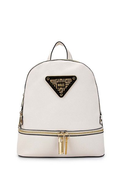 Dolce Women's Vegan Beige Backpack
