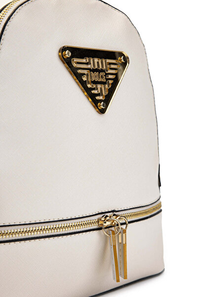 Dolce Women's Vegan Beige Backpack