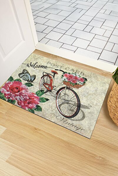 Monnhein سجادة باب أمامية - سجادة باب حديثة وأنيقة |   للاستخدام المنزلي والمكتبي والخارجي (فينتا