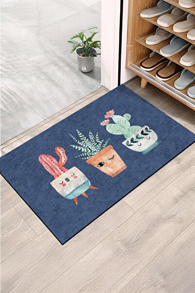 Monnhein سجادة باب حديثة وأنيقة - للاستخدام المنزلي والمكتبي والخارجي (الصبار)