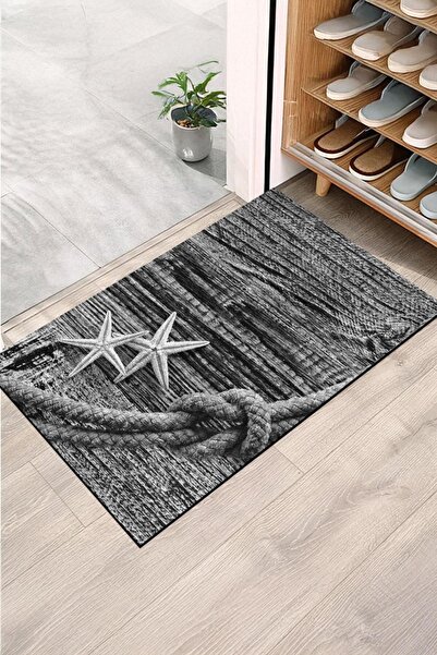 Monnhein Kapı Önü Paspası - Modern Ve Şık Kapı Paspası (BLACK MUĞLA)