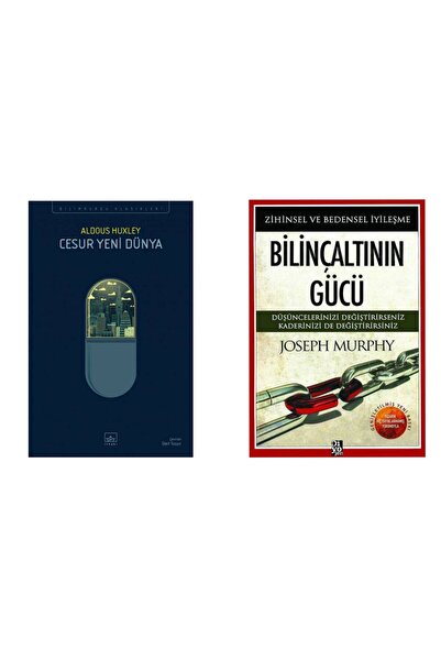 İthaki Yayınları Cesur Yeni Dünya - Aldous Huxley Bilinçaltının Gücü - Joseph...