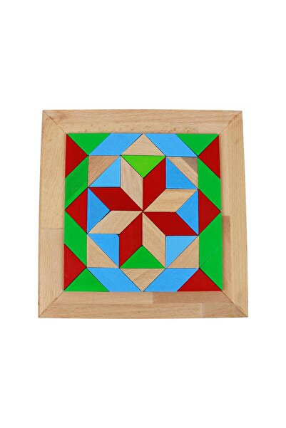 Edutoys Ahşap Tangram 23x23 Cm