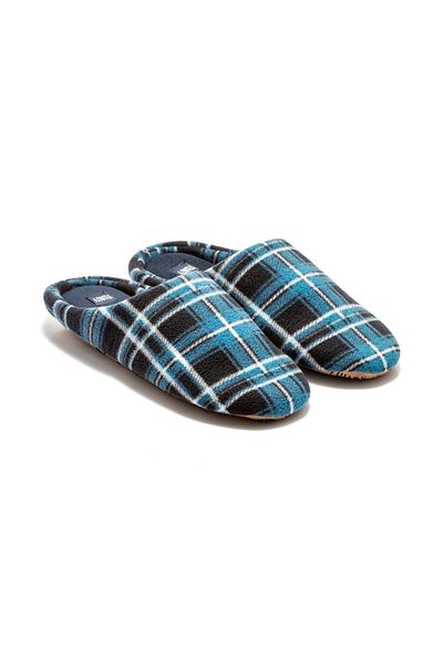 Twigy Ανδρικές παντόφλες Blue Fleece House - 41/46