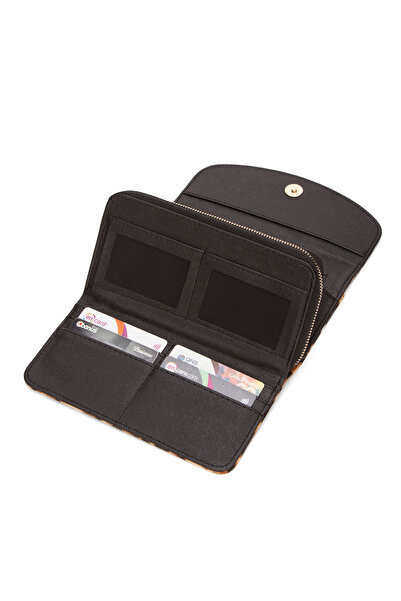 Newish Women's Wallet with Phone Compartment and Card Holder