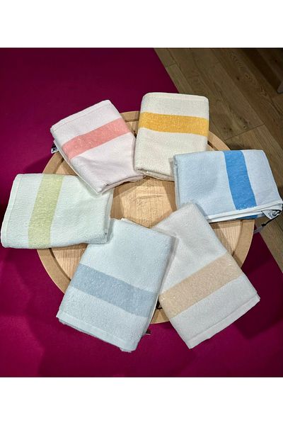 Minteks ΣΕΤ ΠΕΤΣΕΤΑΣ MİNTEKS OCEAN ROW WHITE 6 ΤΕΜΑΧΙΩΝ