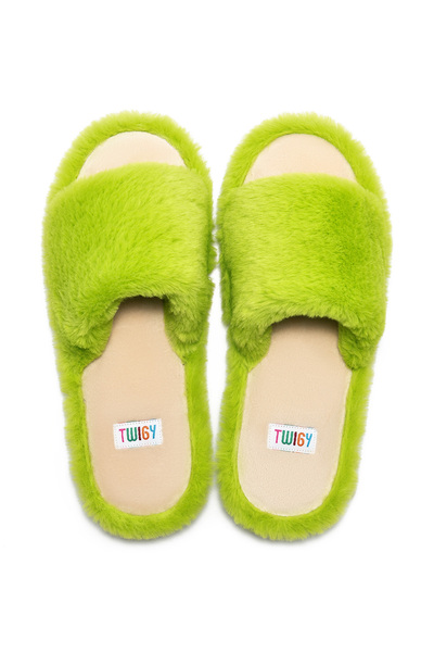 Twigy Lisa Peluş Жіночі домашні капці зелені 36/41