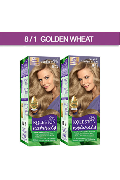 Wella Koleston Naturals NATURALS 8/1 - ALTIN BUĞDAY 2'li paket