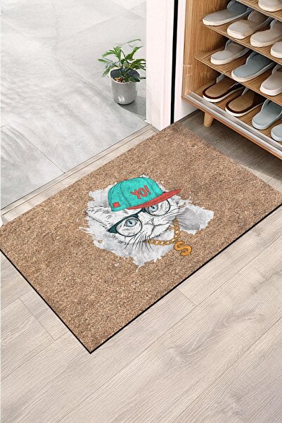 Monnhein سجادة باب أمامية - سجادة باب حديثة وأنيقة (YO CAT)
