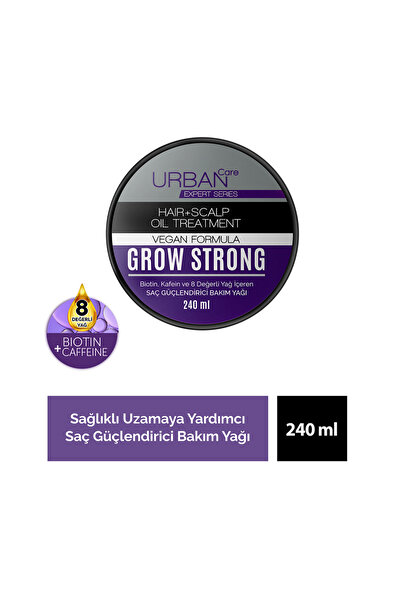 Urban Care Grow Strong Saç Güçlendirici Bakım Yağı 240 Ml