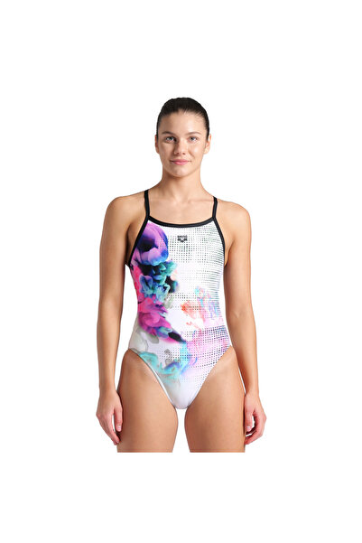 ARENA Costum de baie cu aerografie pentru femei, negru, model 007912510