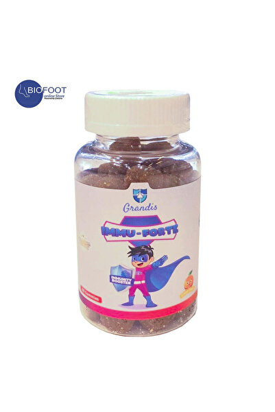 Grandis حلوى جيلاتينية للأطفال من إيمو فورتي، 60 قطعة