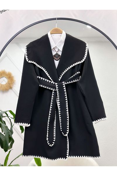YEDİLALE Embroidered Crepe Jacket