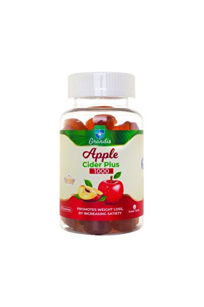 Grandis علكات تفاح سايدر بلس 1000 مجم 60 قطعة