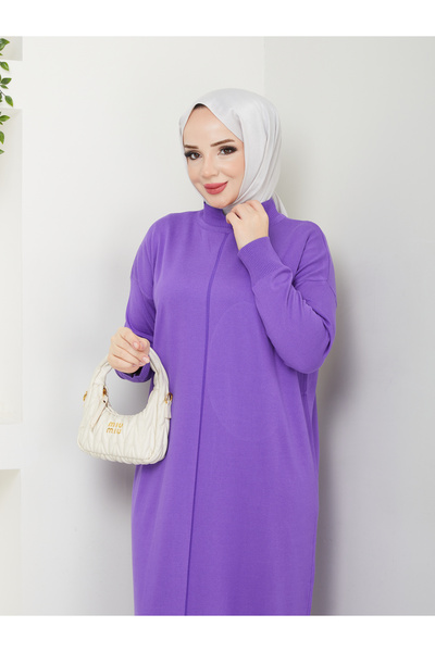 MODAMÜNASİP Harika Merserize Kumaş Tüylenmez  Elbise