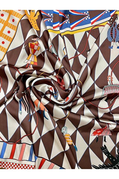 Bolder Scarf Brown City Scarf 70*70