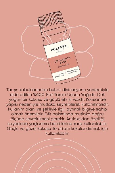 Polente Natural 10 ml Cinnamon Essential Oil