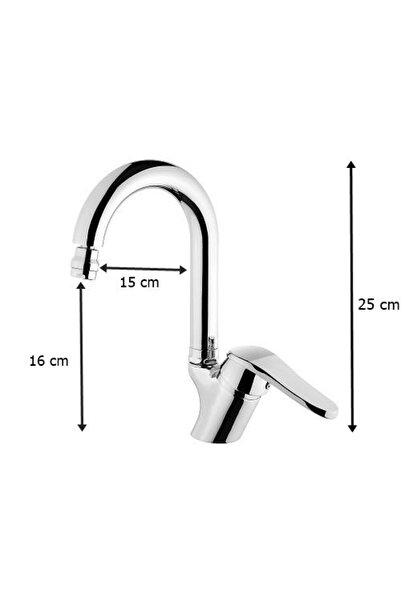 Vilas Diamond Mix Swan 360 Swivel Head Sink Faucet Diamond Mix Swan 360 Swivel Head