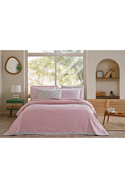 Özdilek Sarmaşık Tek Kişilik Jakar Biyeli Pike Takımı