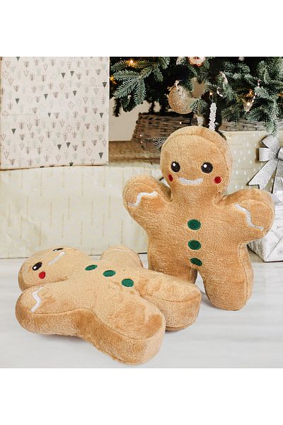 Özgüner Oyuncak Cookie Man Plush Pillow - from the Best Gifts for Kids with His Cuteness