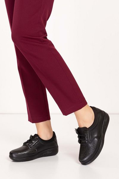 Gondol Comfort Bolle Orthopedic Leather Strech Shoes At.4206