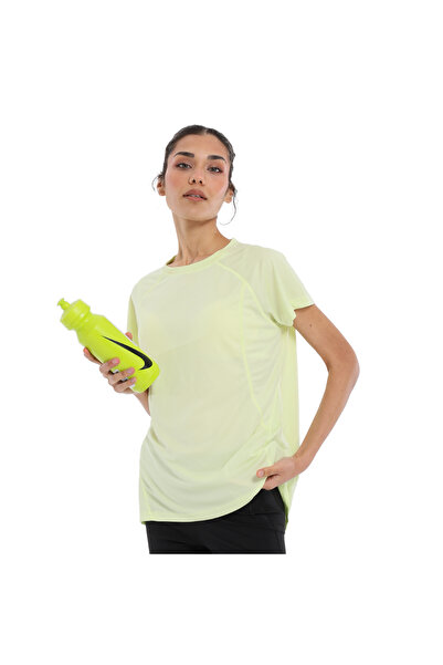 Sportive Tricou galben pentru alergare Bilbao pentru femei 24KK003-YSL