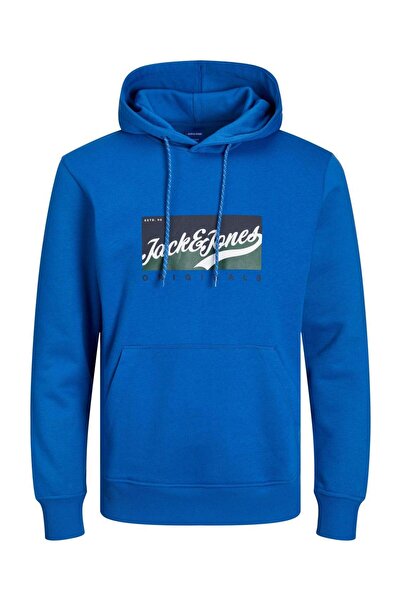 Jack & Jones Jack&jones 12219571 Φούτερ με γράμματα στον καπάκι