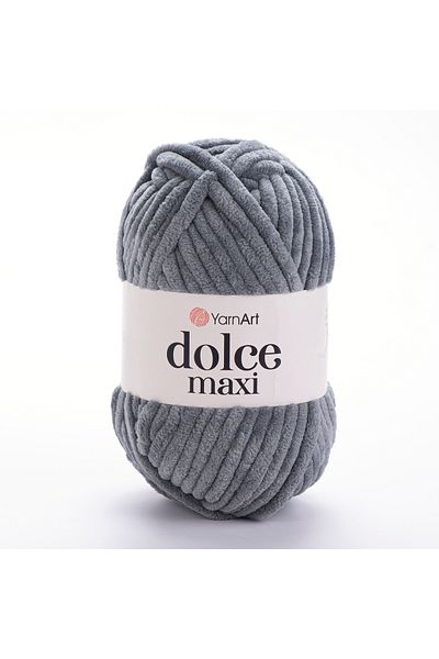 Yarnart Dolce Maxi - Βελούδινο Χειροποίητο Νήμα Γκρι-760