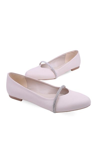 Sedef 212 Women's Daily Stone Ballerina Shoes