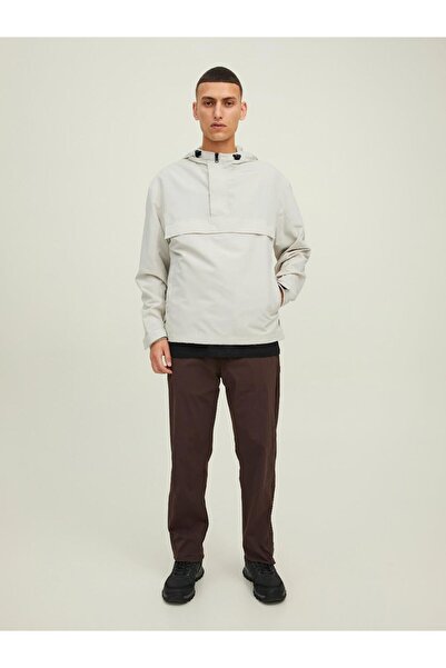 Jack & Jones Jack&jones 12215915 Φούτερ με δέκα μεγάλες τσέπες, 3 τσέπες, φερμουάρ, κουμπωτό κουμπάκι και καπάκι κουκούλας