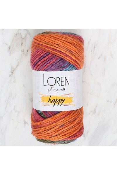 shop Loren Happy Marbled Hand Knitting Lanyard - Rh017 - 34302