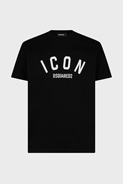 DSquared2 Men's T-Shirt - Logo Printed, 100% Cotton, Regular Fit, Crew Neck S79Gc0089 S23009