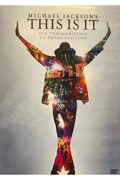 Kadıköy Plak Kulübü DİKKAT DVD Michael Jackson ‎– This Is It 2015 BASKI DVD