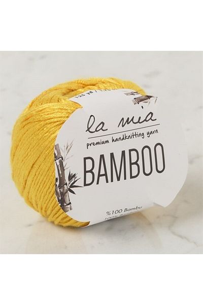shop La Mia Bamboo Mustard Yellow Hand Knitting Lanyard - L003 - 33853
