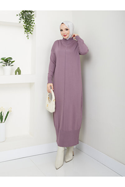 MODAMÜNASİP فستان رائع من القماش المرسيريزد بدون بيلينغ