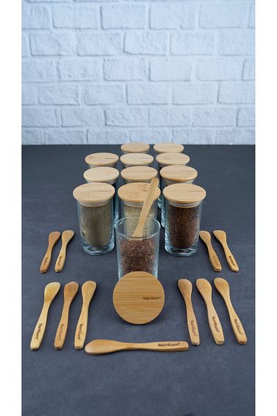 Bambum Lella 12-Piece Spice Set with Spoon