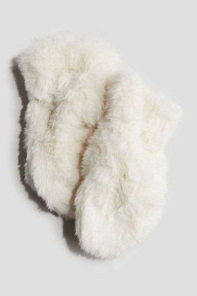 H&M Fluffy mittens