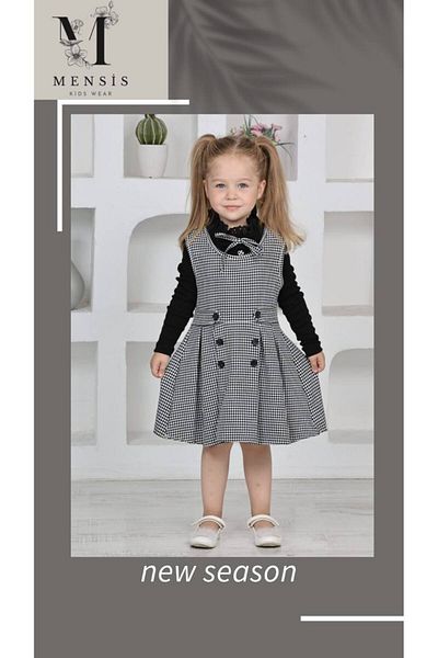 DUBAİ ÇOCUK Set pentru copii din 2 piese cu rochie cu bretele și costum