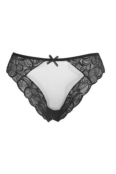 ERDEM İÇ GİYİM Chiloți din dantelă Weweus 2326 Model Black