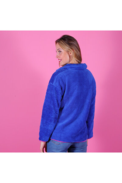 Biggdesign Owl And City Womens Fleece Jacket