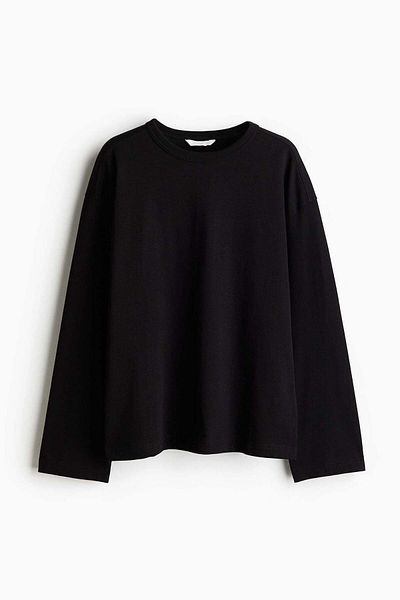 H&M Cotton jersey top