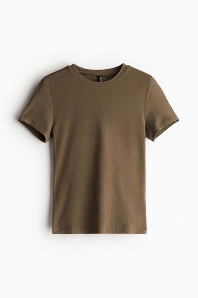 H&M Fitted T-shirt