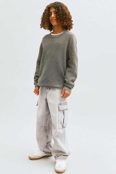 H&M Wide-leg cargo jeans