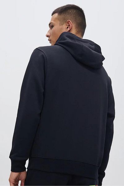 Nike Мъжки суитшърт с качулка Sportswear Club Fleece French Terry, черен