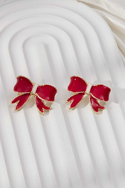 MRK Kadın Fiyonk Renkli Küpe